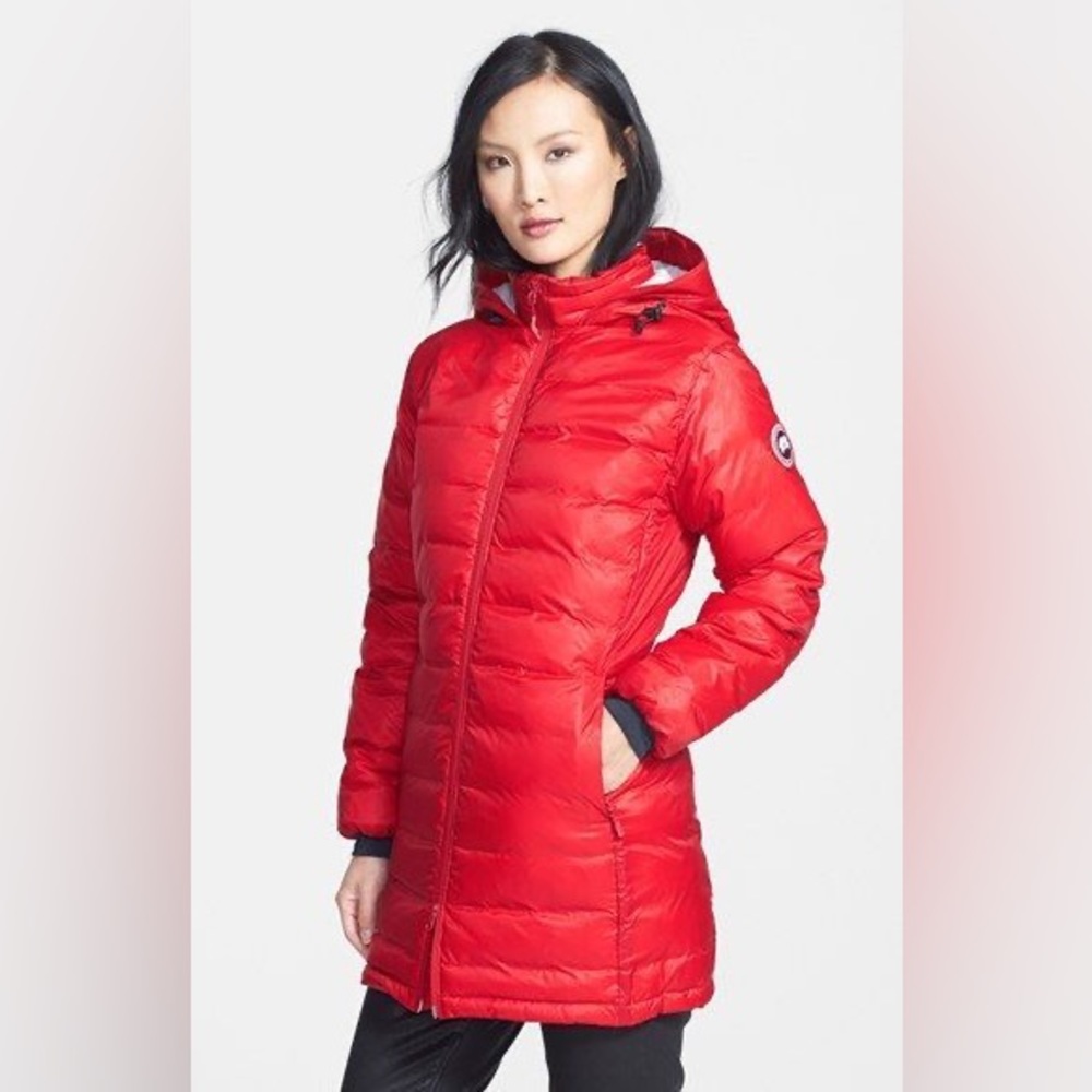 Canada Goose Camp Slim Fit Hooded Packable Down Jacket